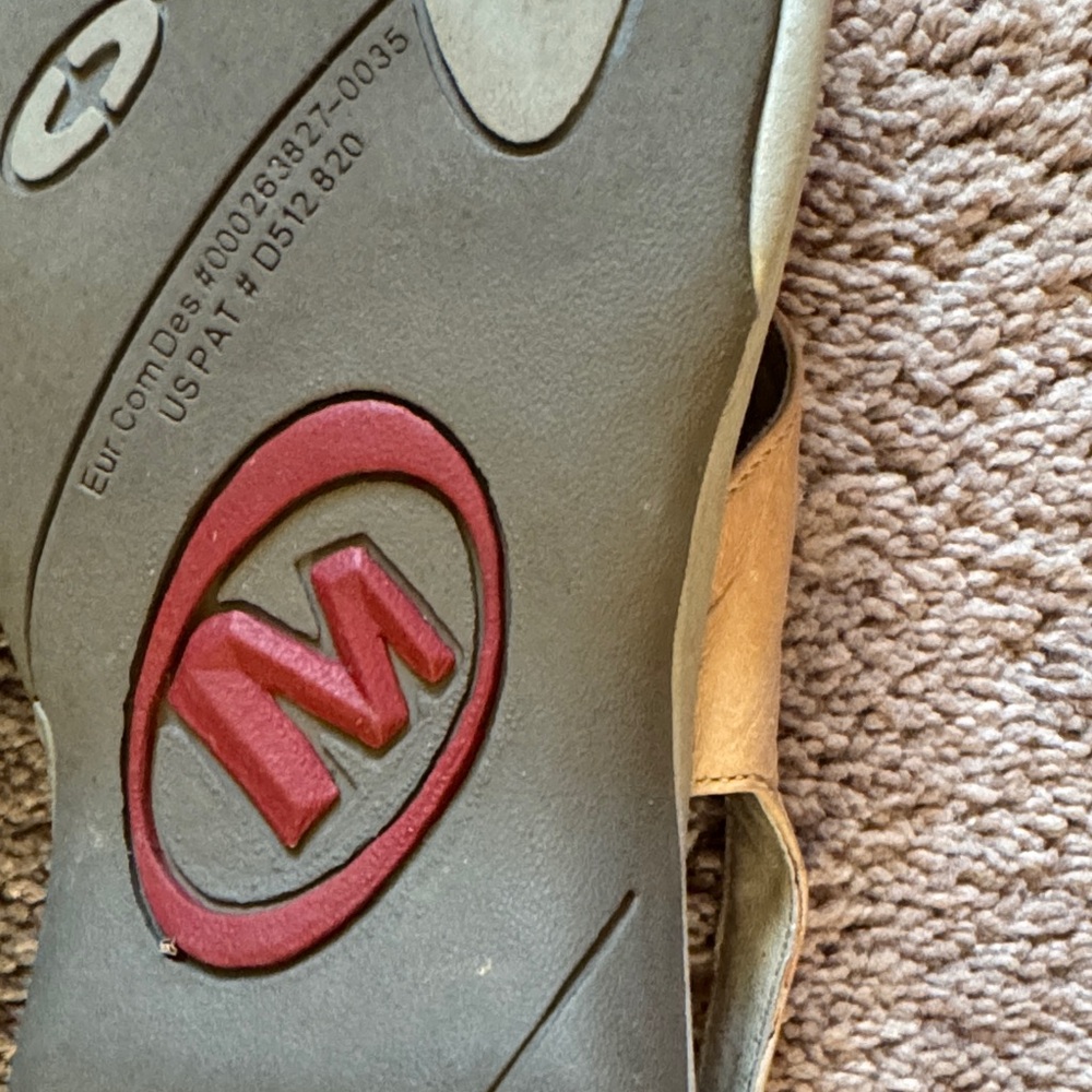 Merrell Women's Savannah Tan Thong Sandals. Size 8 - Picture 7 of 10